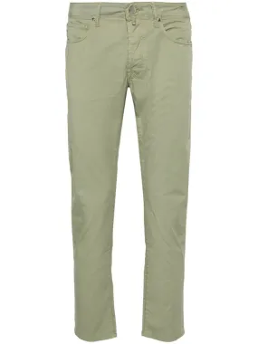 5-pocket straight leg jeans